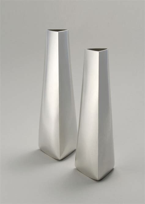 Stainless steel vases